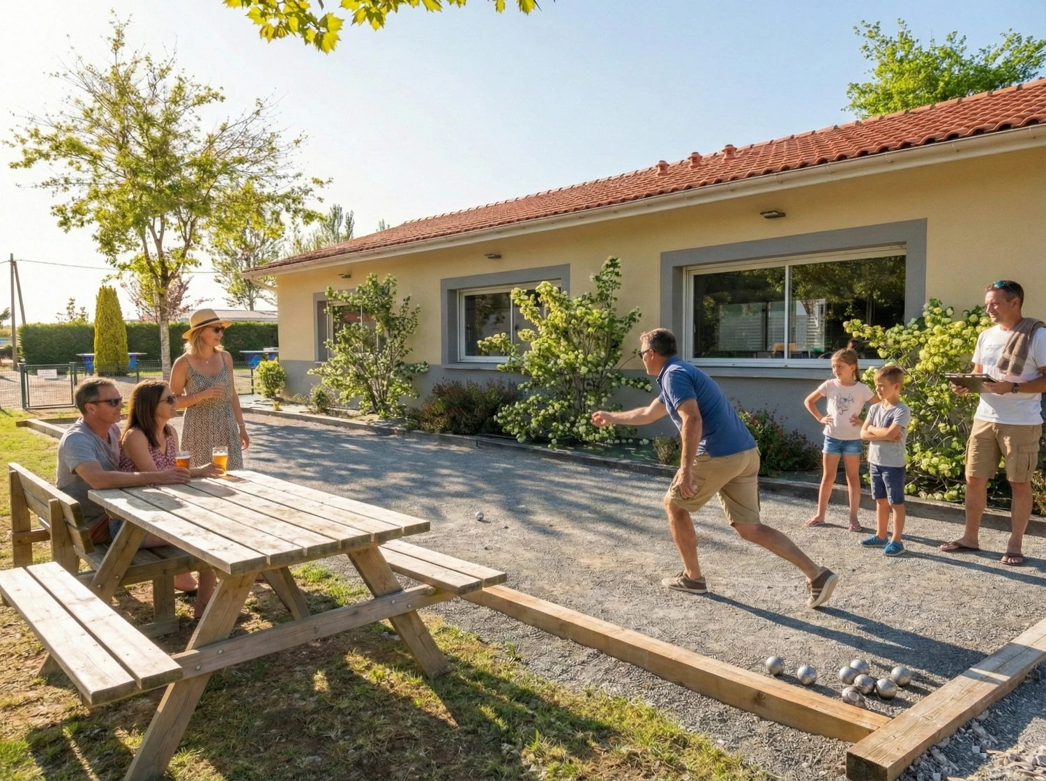 Pétanque et mini-golf