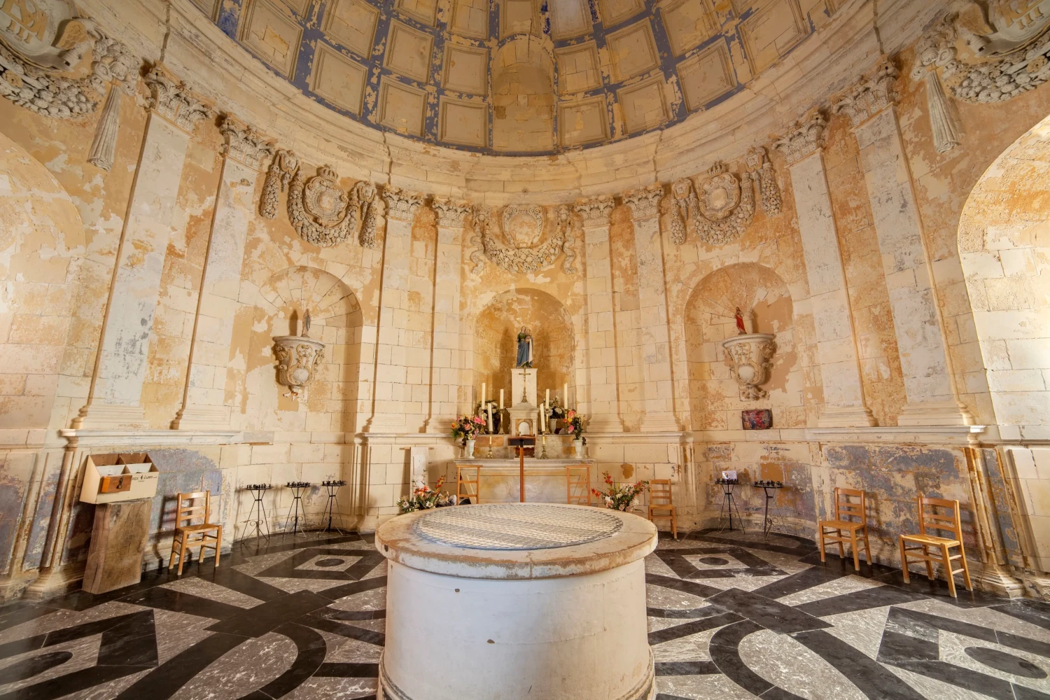 La Chapelle Royale à l'intérieur du phare